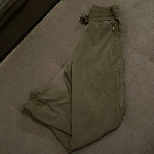 Dark Green Jogger Pants